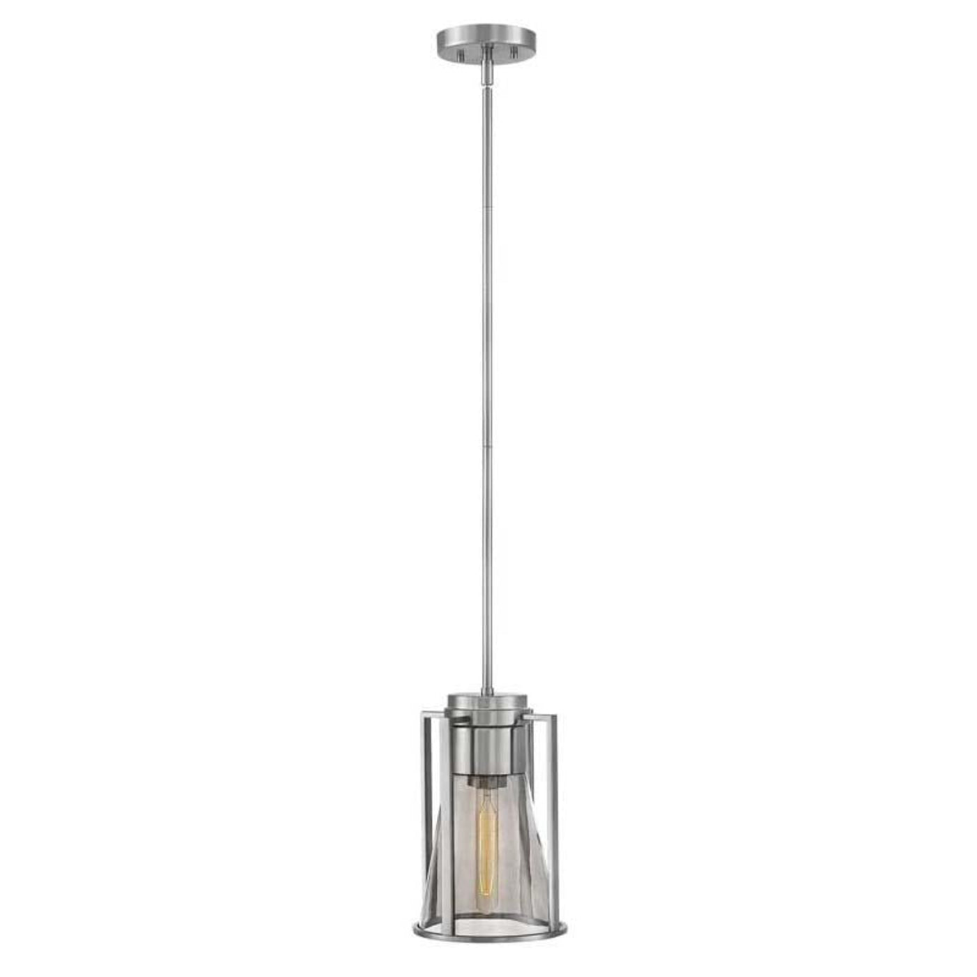Hinkley  Refinery with Clear glass Pendant Light - 63307BK-CL
