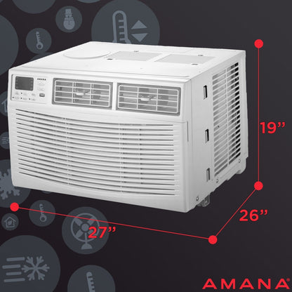 Amana - 22,000 BTU Window AC with Electronic Controls  -  AMAP222BW