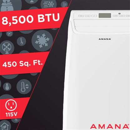 Amana - 13,000 BTU Portable AC  -  AMAP141AW