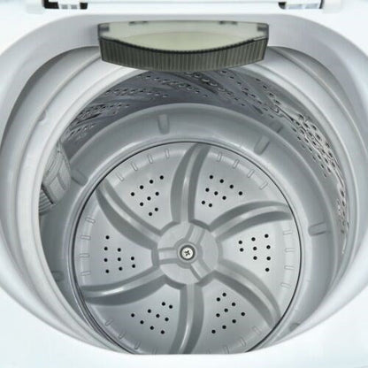 Magic Chef - 0.9 cu. ft. Compact Topload Washer Wash Machines - MCSTCW09W2