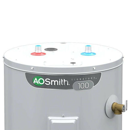 A.O. Smith  Signature 100 40-Gallon Tall 4500-Watt Double Element Electric Water Heater -Item #816154 | Model #E6-40H45DV