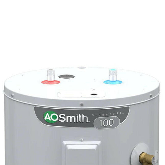 A.O. Smith  Signature 100 40-Gallon Short 4500-Watt Double Element Electric Water Heater - Item #816158 | Model #E6-40R45DV