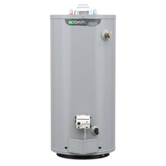 A.O. Smith  Signature 100 40-Gallon Short 6-year Limited 40000-BTU Natural Gas Water Heater - G6-S4040NVR