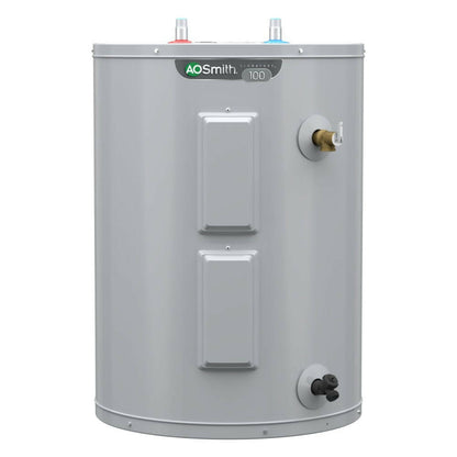 A.O. Smith  Signature 100 38-Gallon Lowboy  4500-Watt Double Element Electric Water Heater - Item #816156 | Model #E6-40L45DVB
