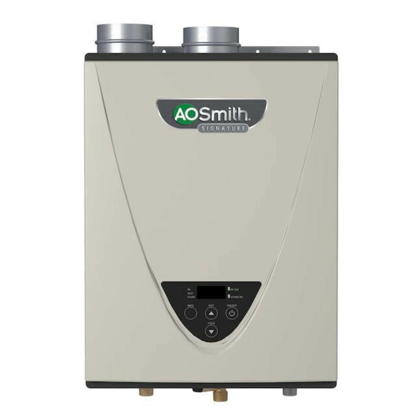 A.O. Smith Signature Series 6.6-GPM 160000-BTU Indoor Natural Gas Tankless Water Heater - GT15-240-NI