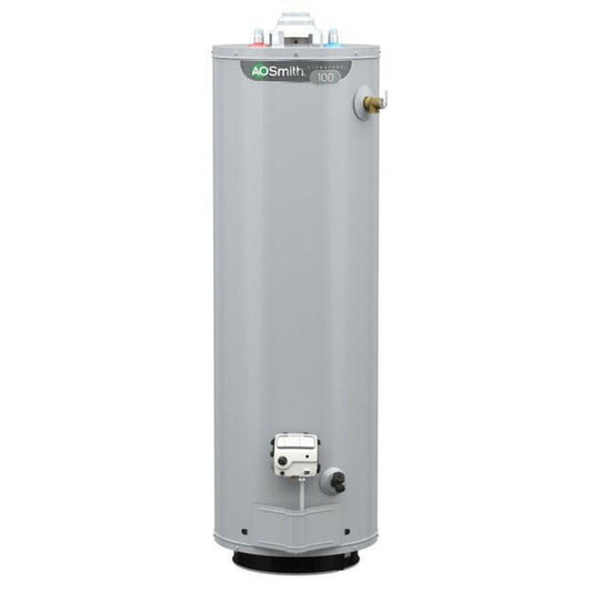 A.O. Smith  Signature 100 50-Gallon 6-year Limited 40000-BTU Natural Gas Water Heater - G6N-T5040NVR
