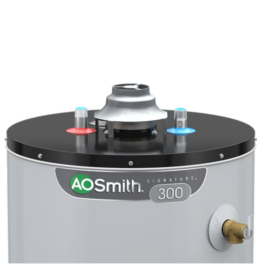 A.O. Smith Signature 300 40-Gallon Tall 40000-BTU Natural Gas Water Heater - Item #839885 | Model #G12-CADT4040NV