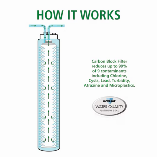 A.O. Smith Direct Connect Single-stage Carbon Block Under Sink Water Filtration System - Item # 12231963 | Model # AO-MF