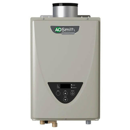 A.O. Smith Signature Series 8-GPM 190000-BTU Indoor Natural Gas/Liquid Propane Tankless Water Heater - Item #1055556 | Model #GT15-310C-I