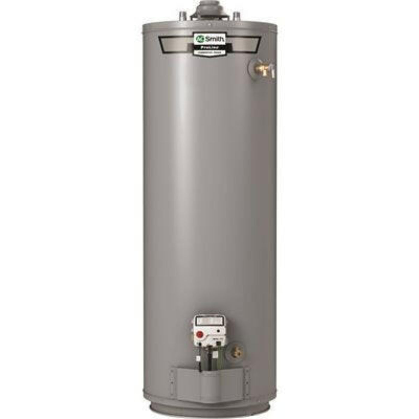 A.O Smith 40-Gallon Tall Natural Gas Water Heater (18" Diameter) - Item # 12231959 | Model # GCB-40 SIDE T&P VALVE