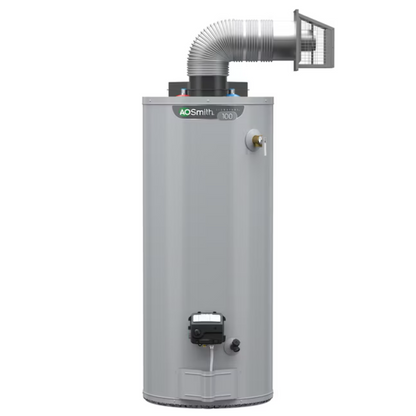 A.O. Smith Signature 100 50-Gallon Tall 6-year Warranty 40000-BTU Direct Vent Natural Gas Water Heater - G6-DVT5040NV