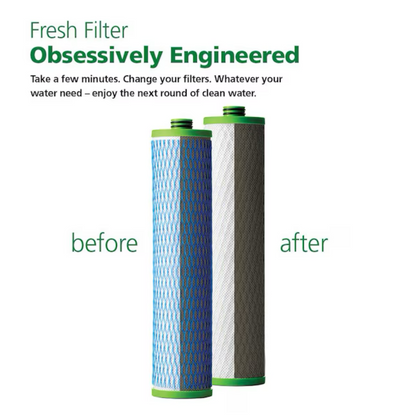 A.O. Smith Clean Water System with RO Boost Carbon Block Under Sink Replacement Filter - AO-4000-CARBON