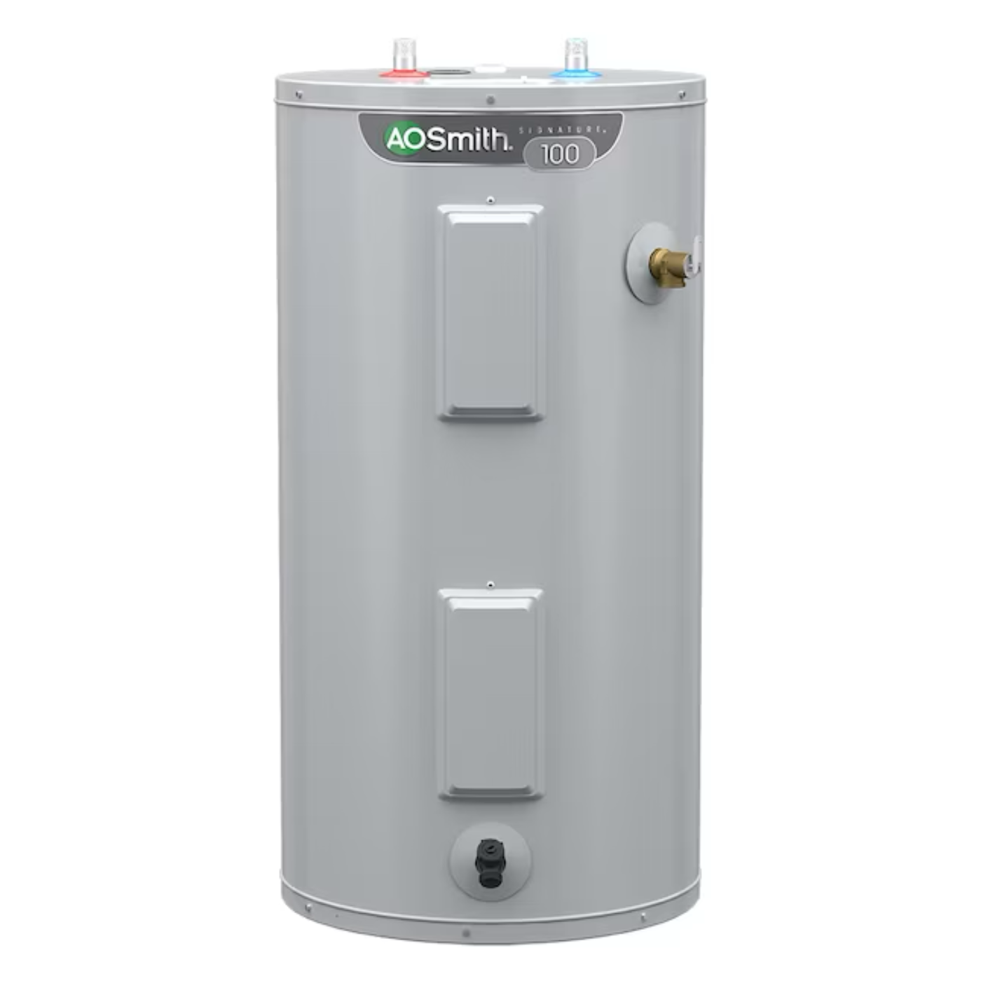 A.O. Smith Signature 100 50-Gallons Short 4500-Watt Double Element Electric Water Heater - Item #816161 | Model #E6-50R45DV