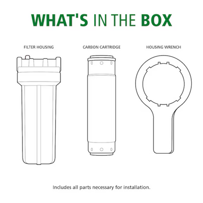 A.O. Smith Single-stage Gac Under Sink Water Filtration System - AO-MF-B
