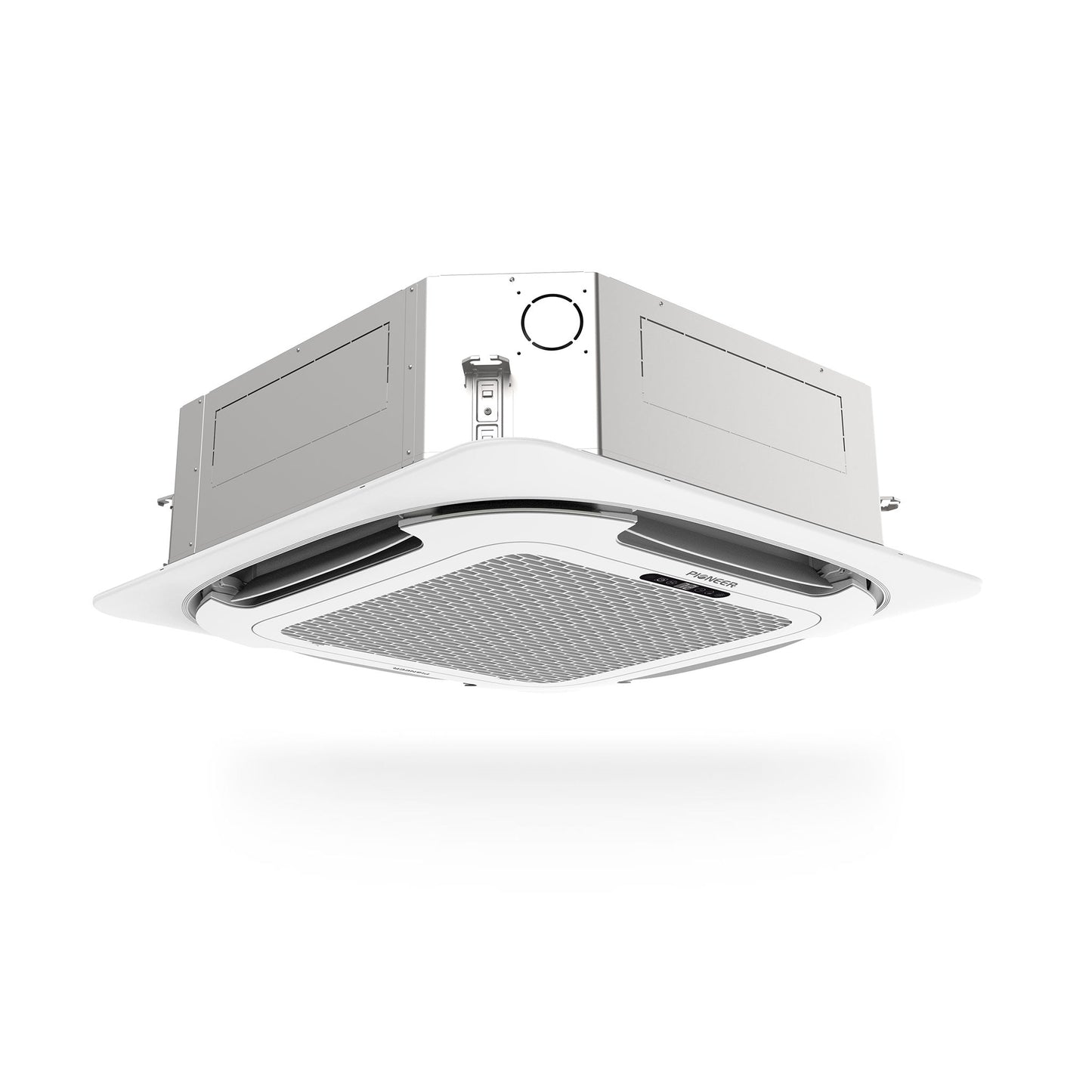 Pioneer Quantum Ultra 9,500 BTU 23 SEER2 230V 8-Way Ceiling Cassette Ductless Mini-Split Air Conditioner Inverter Heat Pump Full Set - CYT009GLSI24RL-10S