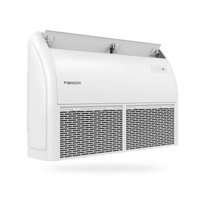 Pioneer Quantum Ultra 22,200 BTU 20 SEER2 230V Floor/Ceiling/Low-Wall Ductless Mini-Split Air Conditioner Inverter Heat Pump Full Set - UYT024GLSI24RL-10S