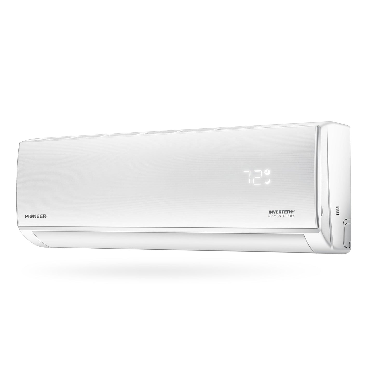 Pioneer Diamante Pro 12,000 BTU 20 SEER2 230V High-Wall Ductless Mini-Split Air Conditioner Inverter Heat Pump with 16 Ft. Kit - WYT012GLSI20RL