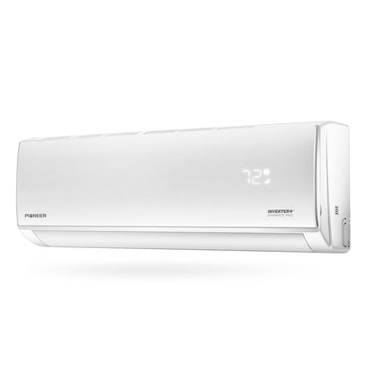 Pioneer Diamante Pro 24,000 BTU 21 SEER2 230V High-Wall Ductless Mini-Split Air Conditioner Inverter Heat Pump with 16 Ft. Kit - WYT024GLSI20RL
