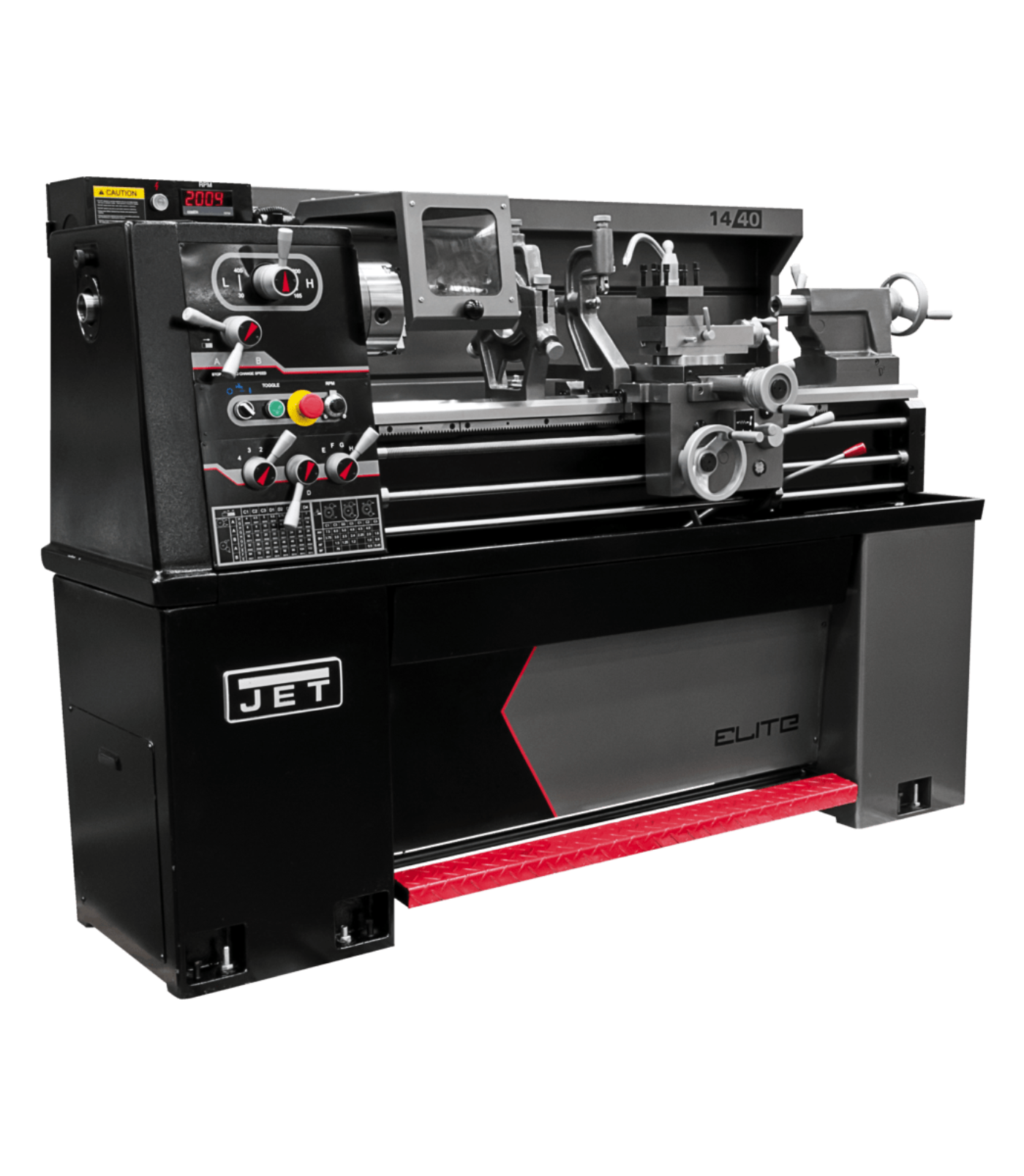 JET Elite Lathe E-1340VS with ACU-RITE 203 CSS DRO with Collet Closer - JET-892409