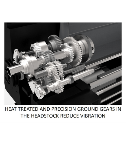 JET Elite Lathe E-1340VS with Taper Attachment and Collet Closer - JT9-892402