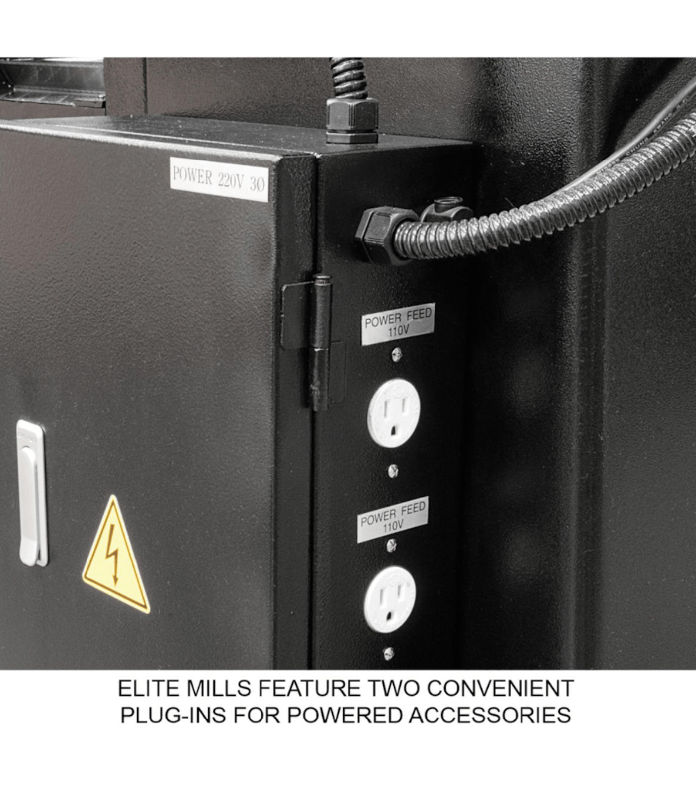 JET Elite ETM-949 Mill with 2-Axis ACU-RITE 303 DRO and X, Y-Axis JET Powerfeeds - JT9-894133