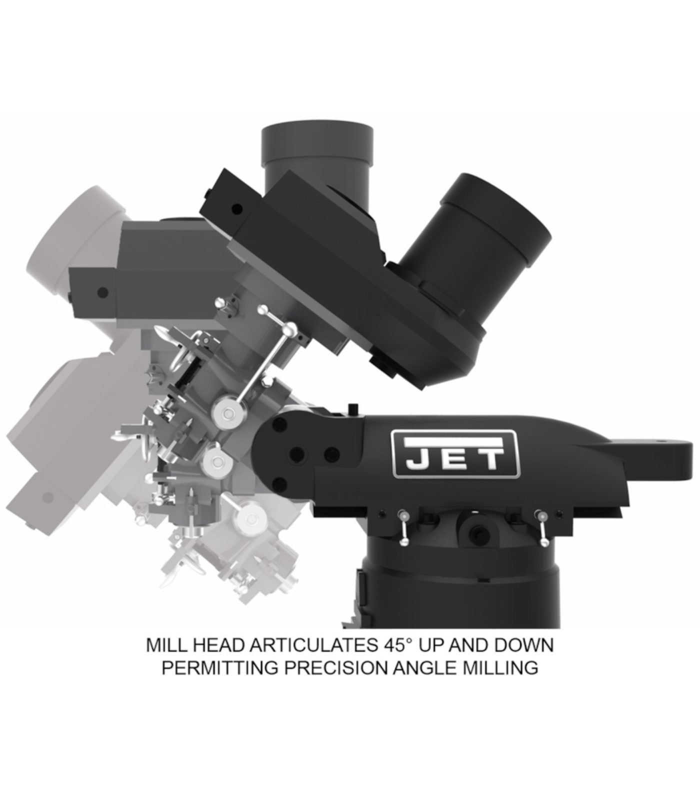 JET Elite EVS-949 Mill with X-Axis JET Powerfeed - JT9-894300