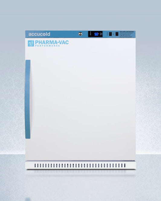 Accucold - 6 Cu.Ft. ADA Height Vaccine Refrigerator, with Removable Drawers - ARS62PVBIADADR