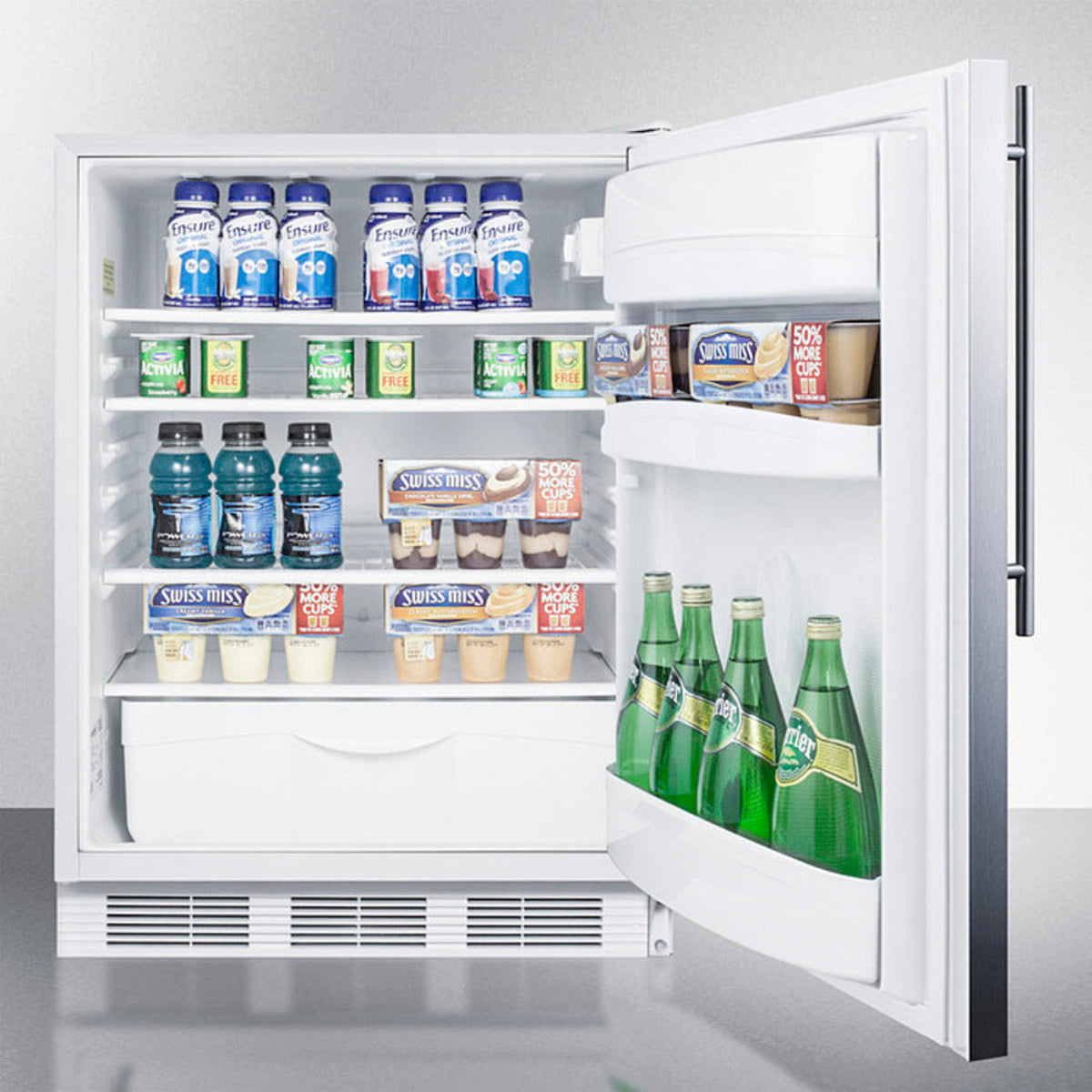 Accucold Summit - 24" Wide Built-In All-Refrigerator, ADA Compliant  -  FF6LWBI7SSHVADA