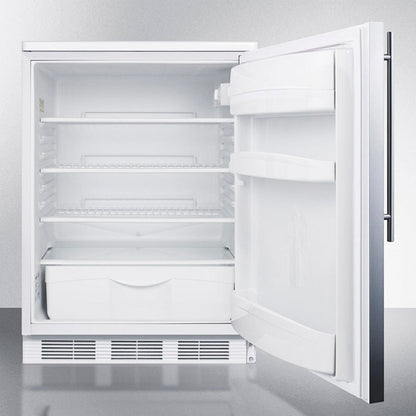 Summit - 24" Wide Built-In All-Refrigerator -  FF6LWBI7SSHV