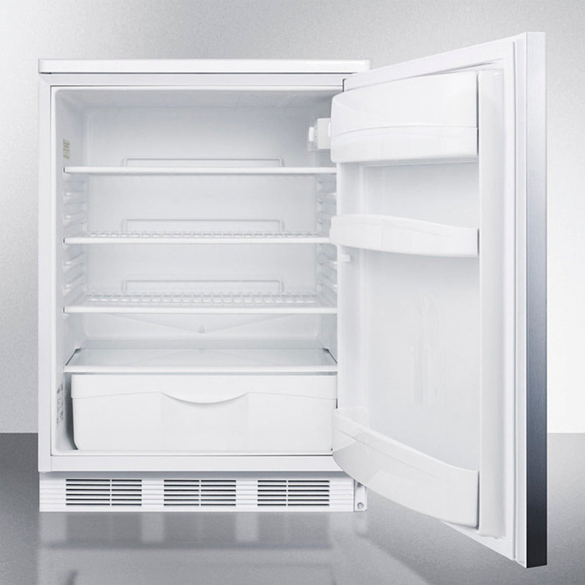 Summit - 24" Wide Built-In All-Refrigerator -  FF6LWBI7SSHH