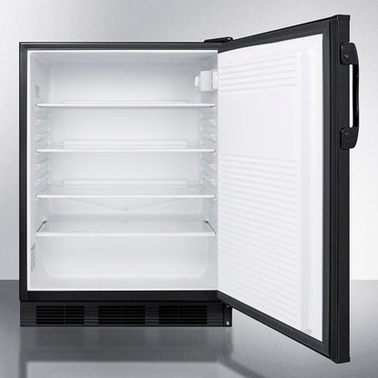 Summit - 24" Wide Built-In All-Refrigerator -  FF7BKBI