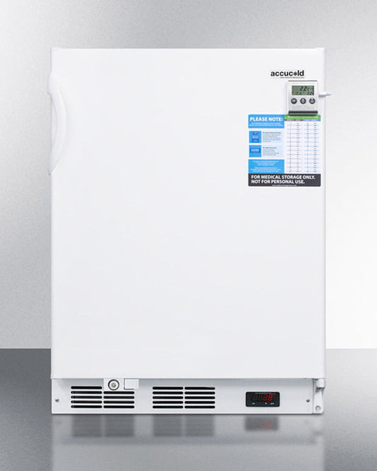 Accucold - 24" Wide Built-In All-Freezer, ADA Compliant - ACF48WADA
