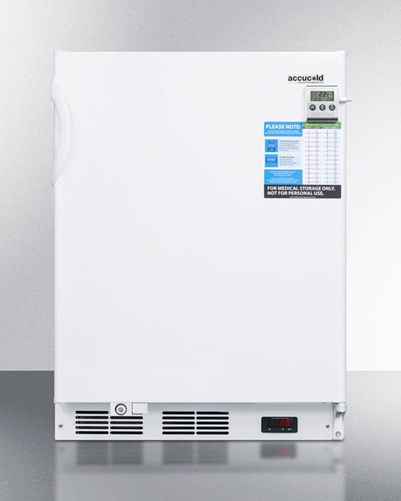 Accucold - 24" Wide Built-In All-Refrigerator, ADA Compliant - FF7LWBIVACADA