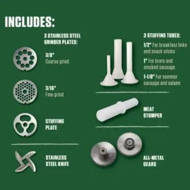 LEM Products #12 Big Bite Meat Grinder, .75 HP