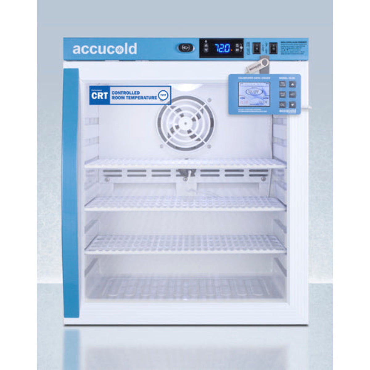 Accucold - 1 Cu.Ft. Compact Controlled Room Temperature Cabinet - ARG1PV-CRT