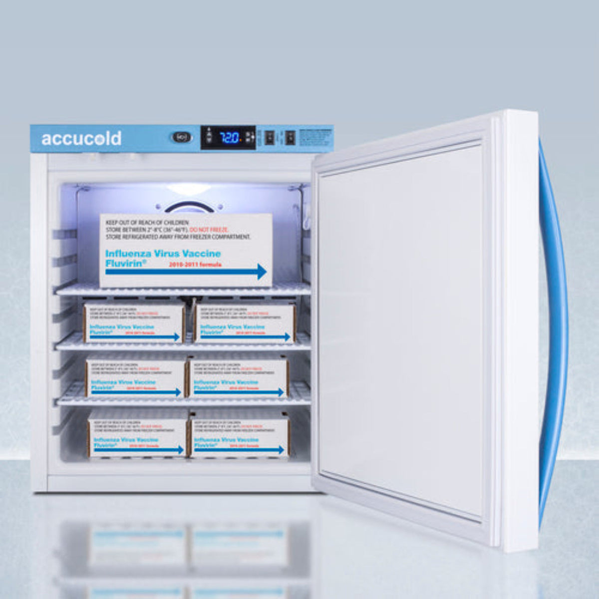 Accucold - 1 Cu.Ft. Compact Controlled Room Temperature Cabinet - ARS1PV-CRT