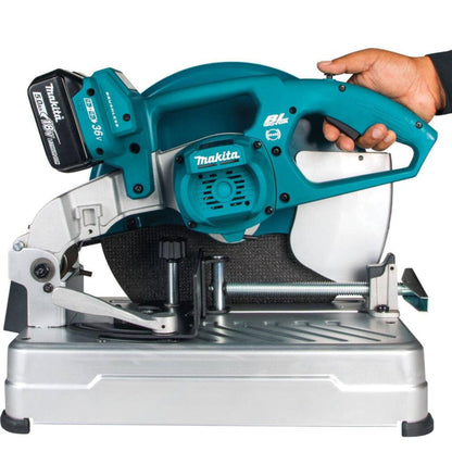 Makita  18V LXT Lithium-Ion Brushless Cordless 14" Cut-Off Saw Kit (5.0Ah) (Open Box/Excellent Condition) - XWL01PTREN