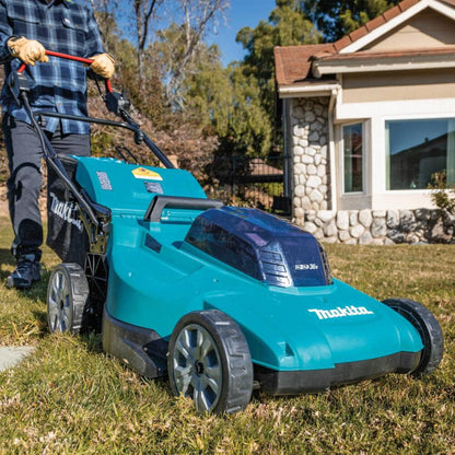 Makita  36V LXT 19 In. Lawn Mower Self-Propelled Kit with 4 Batteries - XML14CT1