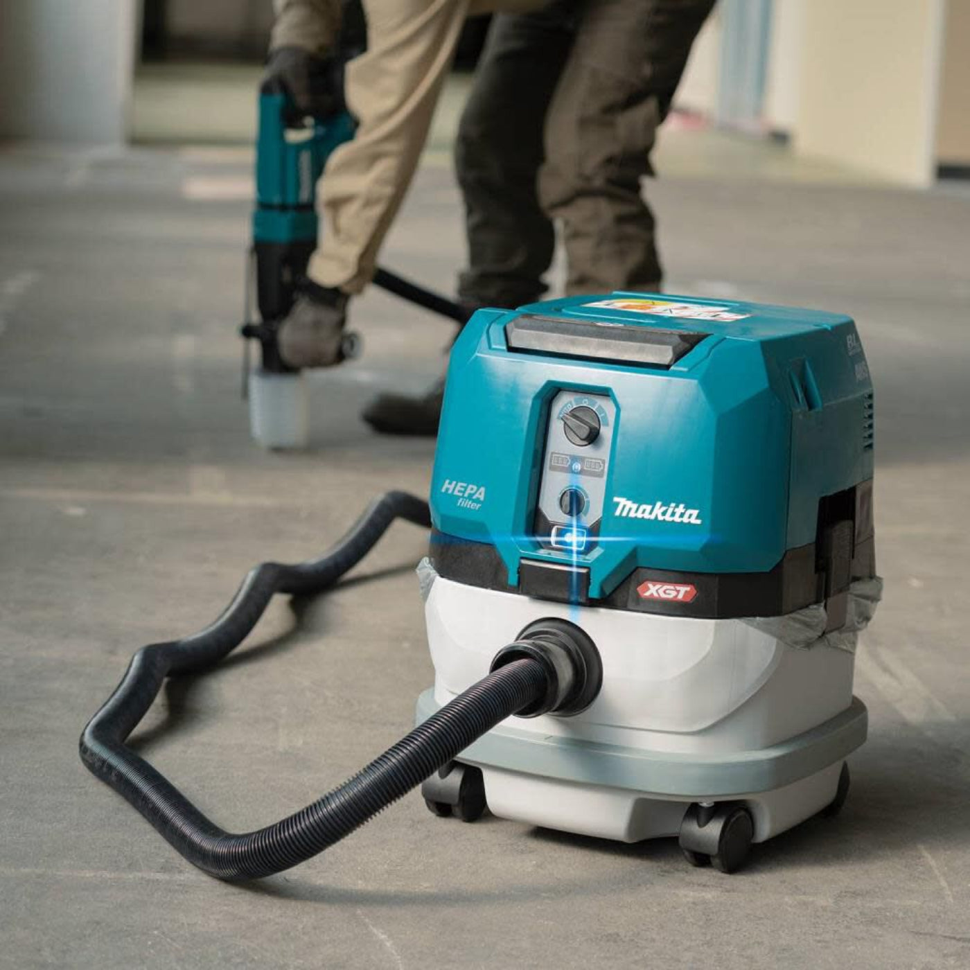 Makita 40V Max XGT️ 2.1 Gallon HEPA Dry Dust Extractor AWS️ - GCV02ZU