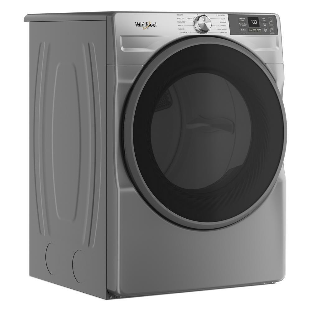 WHIRLPOOL WED5720RR 7.4 cu. ft. Smart Front Load ENERGY STAR® Electric Dryer with Wrinkle Shield™ Option Silver