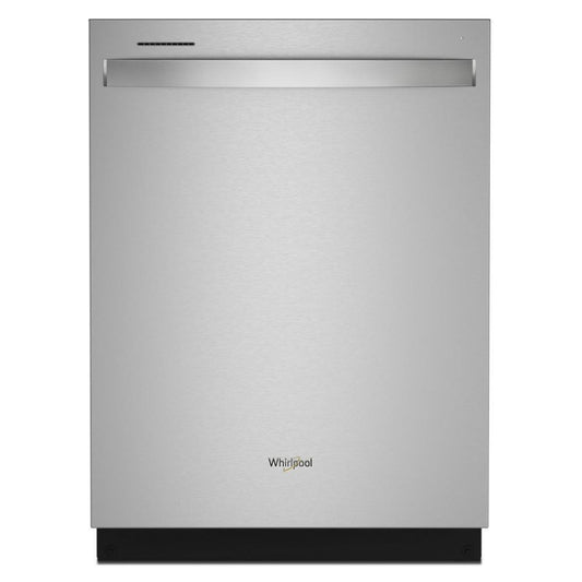 WHIRLPOOL Eco Series Quiet Dishwasher with a washing 3rd Rack & Water Repellent Silverware Basket in Stainless Steel - WDTS7024RZ