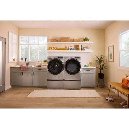 WHIRLPOOL WED5720RR 7.4 cu. ft. Smart Front Load ENERGY STAR® Electric Dryer with Wrinkle Shield™ Option Silver