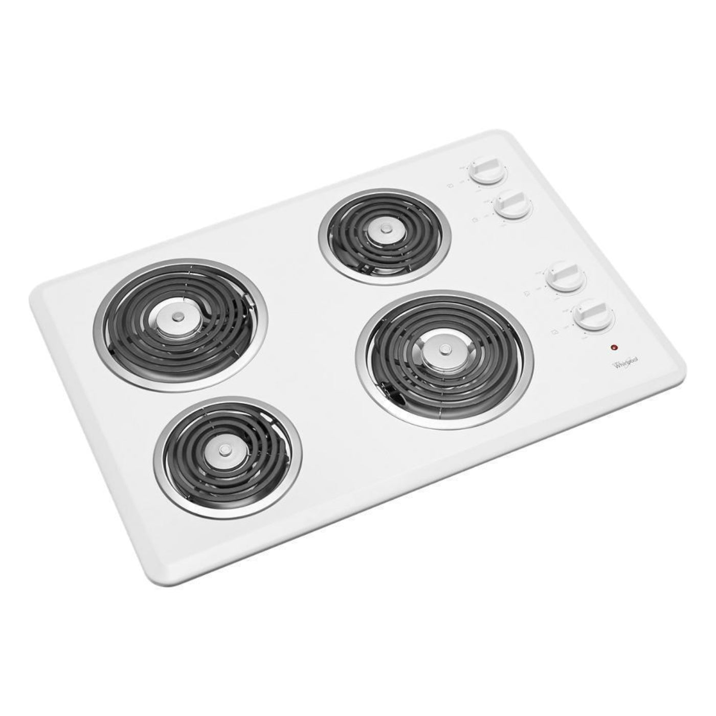 WHIRLPOOL Whirlpool 30" Electric Cooktop White - WCC31430AW