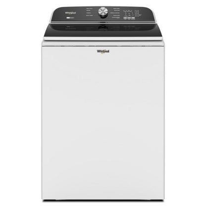 WHIRLPOOL 5.2-5.3 Cu. Ft. Whirlpool Top Load Washer with Removable Agitator White - WTW6157PW