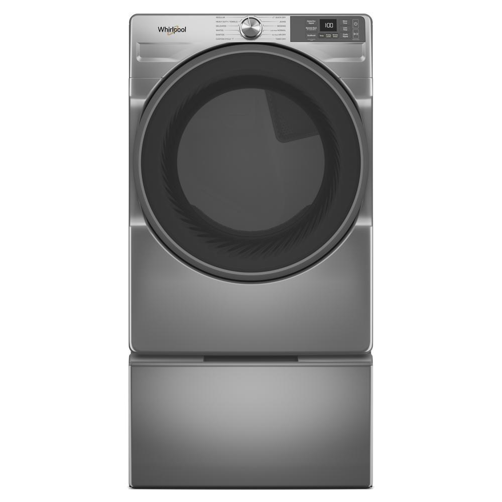 WHIRLPOOL WED5720RR 7.4 cu. ft. Smart Front Load ENERGY STAR® Electric Dryer with Wrinkle Shield™ Option Silver