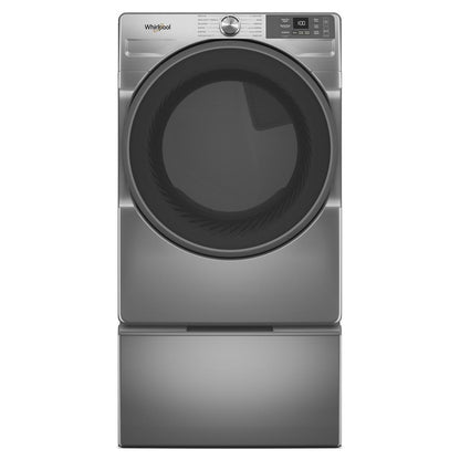 WHIRLPOOL WED5720RR 7.4 cu. ft. Smart Front Load ENERGY STAR® Electric Dryer with Wrinkle Shield™ Option Silver