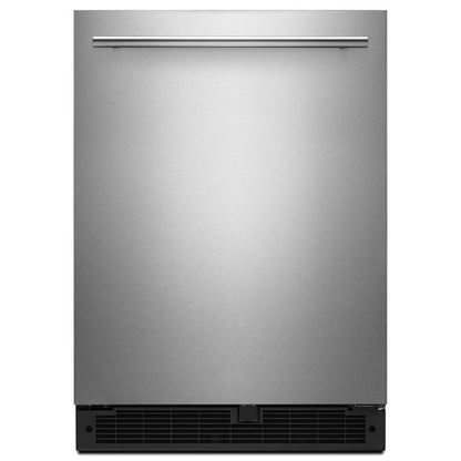 WHIRLPOOL 24-inch Wide Undercounter Refrigerator with Towel Bar Handle - 5.1 cu. ft. in Stainless Steel - WUR35X24HZ
