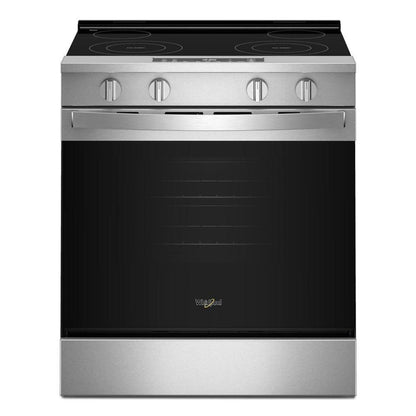 WHIRLPOOL 30-inch Electric Range with No Preheat and Slow Cook Modes in Stainless Steel -WSES3130SS