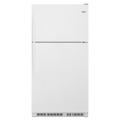 WHIRLPOOL 33-inch Wide Top Freezer Refrigerator - 20 cu. ft. White - WRT311FZDW