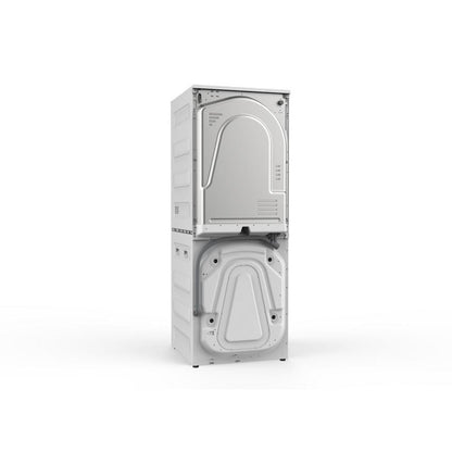 WHIRLPOOL Compact ENERGY STAR Ventless Heat Pump Laundry Tower with 2.7-cu ft Washer and Electric 4.3-cu ft Dryer White - WFH5424SW